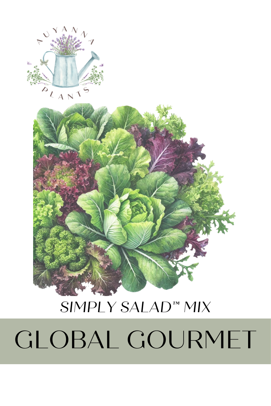 Global Gourmet Mixture Simply Salad® Seeds